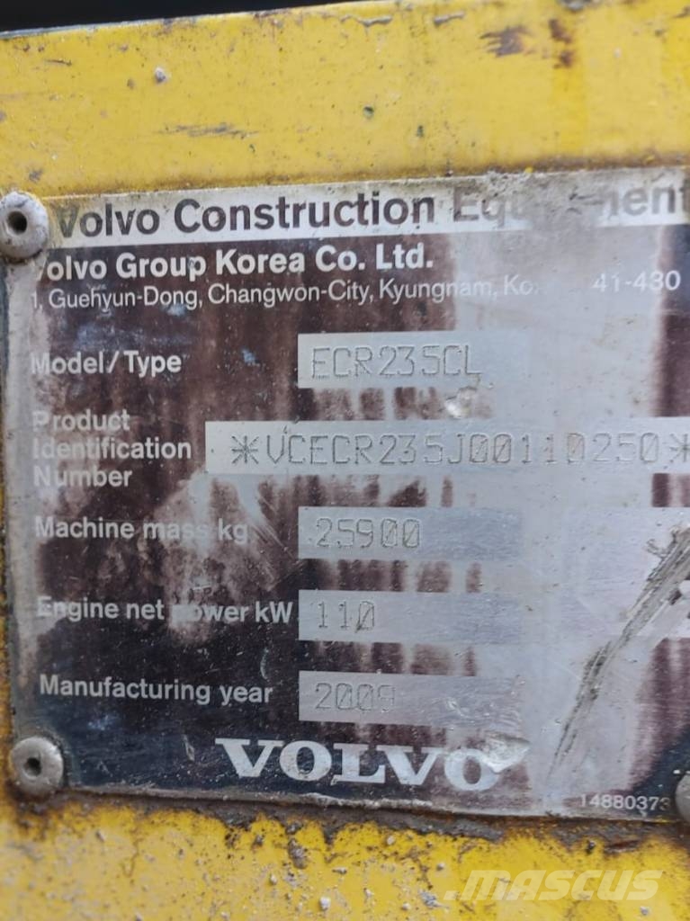 Volvo ECR 235 C L Raupenbagger