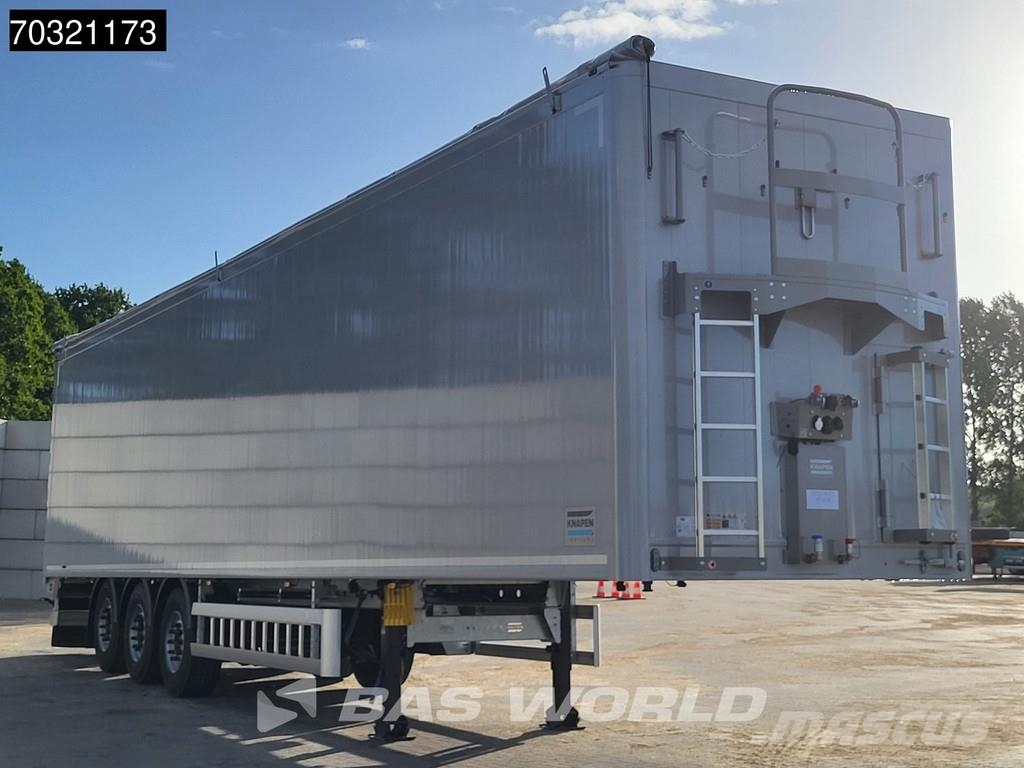 Knapen K100 NEW! Z-SPEC 92m3 10mm SAF Liftachse Schubbodenauflieger