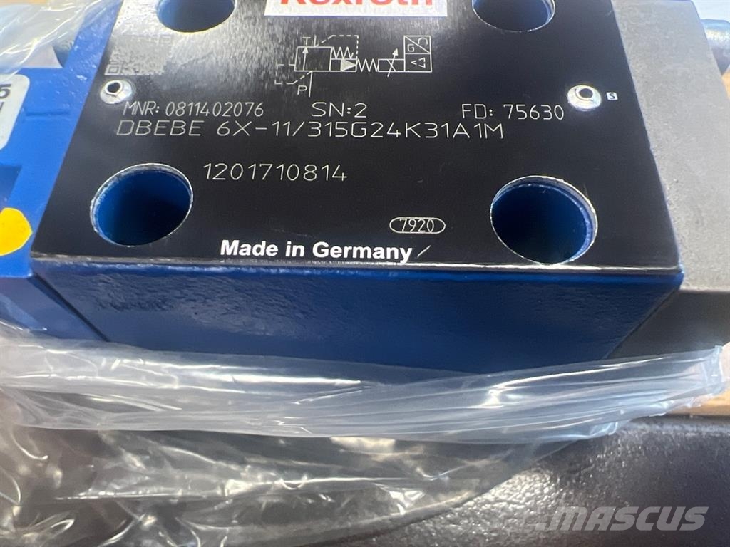Rexroth DBEBE6X-11/315G24K31A1M-0811402076-Pressure valve Hidráulica