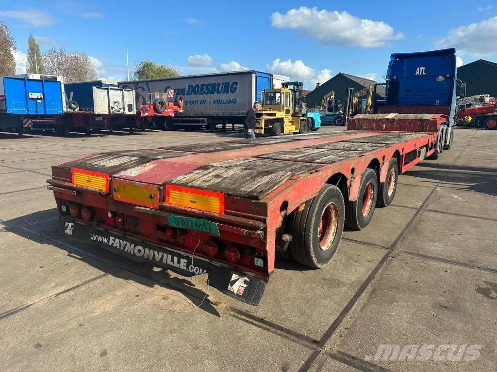 Faymonville 3 AXLE STEERING , DOUVLE EXTENDABLE BED 9,4 + 6,9 Low loader-semi-trailers