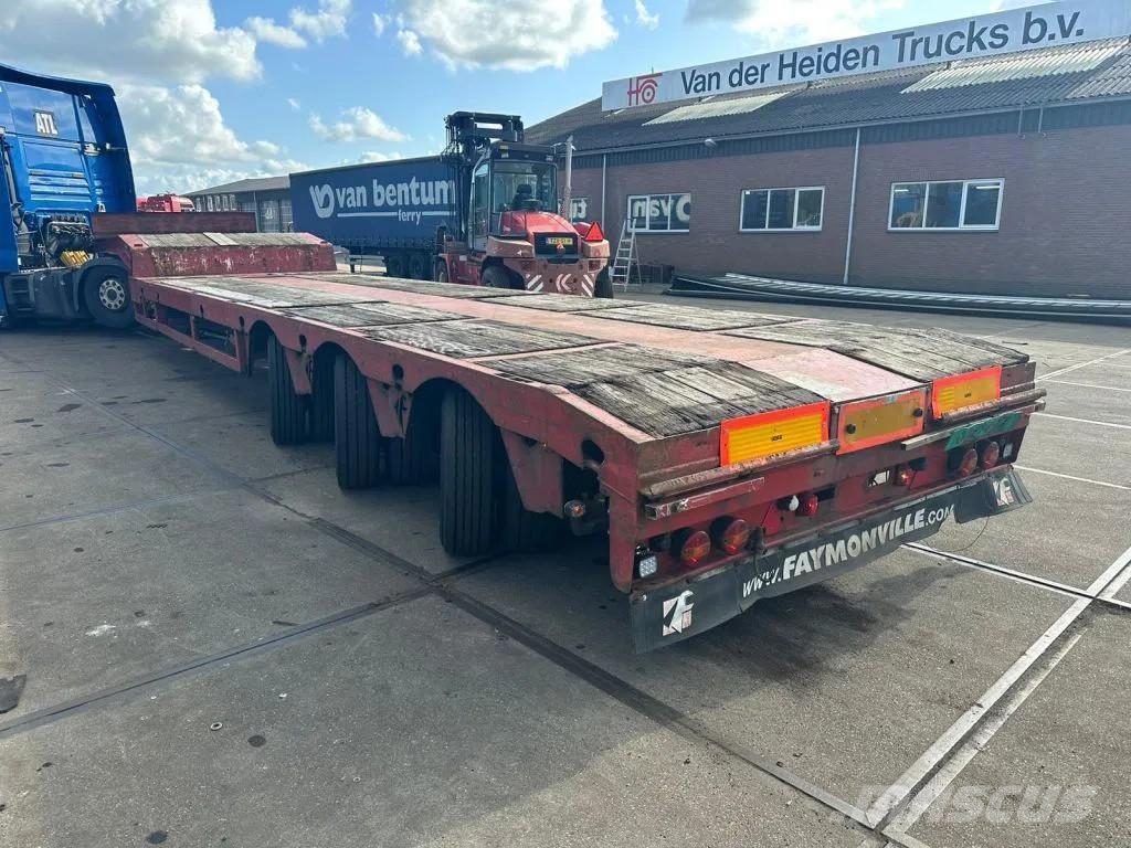 Faymonville 3 AXLE STEERING , DOUVLE EXTENDABLE BED 9,4 + 6,9 Low loader-semi-trailers