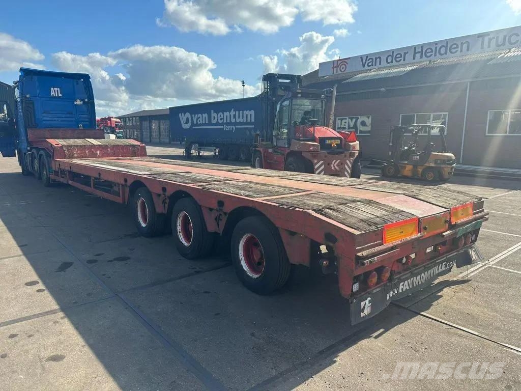 Faymonville 3 AXLE STEERING , DOUVLE EXTENDABLE BED 9,4 + 6,9 Low loader-semi-trailers
