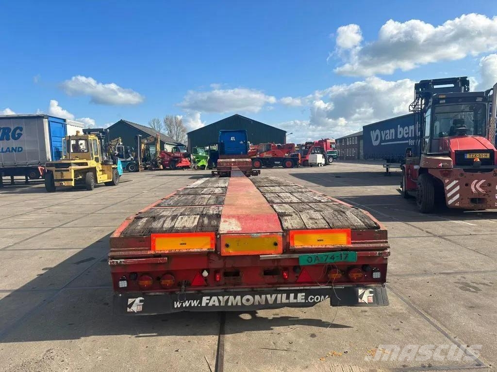 Faymonville 3 AXLE STEERING , DOUVLE EXTENDABLE BED 9,4 + 6,9 Low loader-semi-trailers