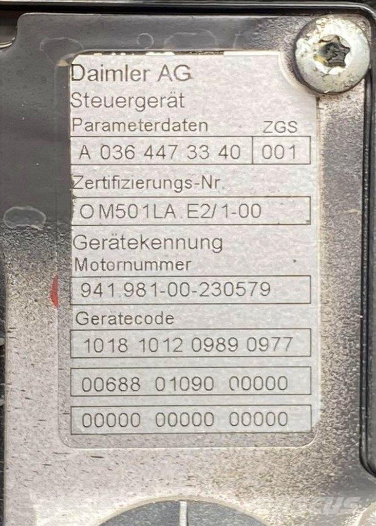 Daimler AG OM501LA Motoren