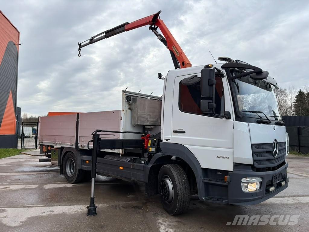 Mercedes-Benz Atego 1224 4x2 PK 7.501 / PLATFORM L=4525 mm Kraanaga veokid