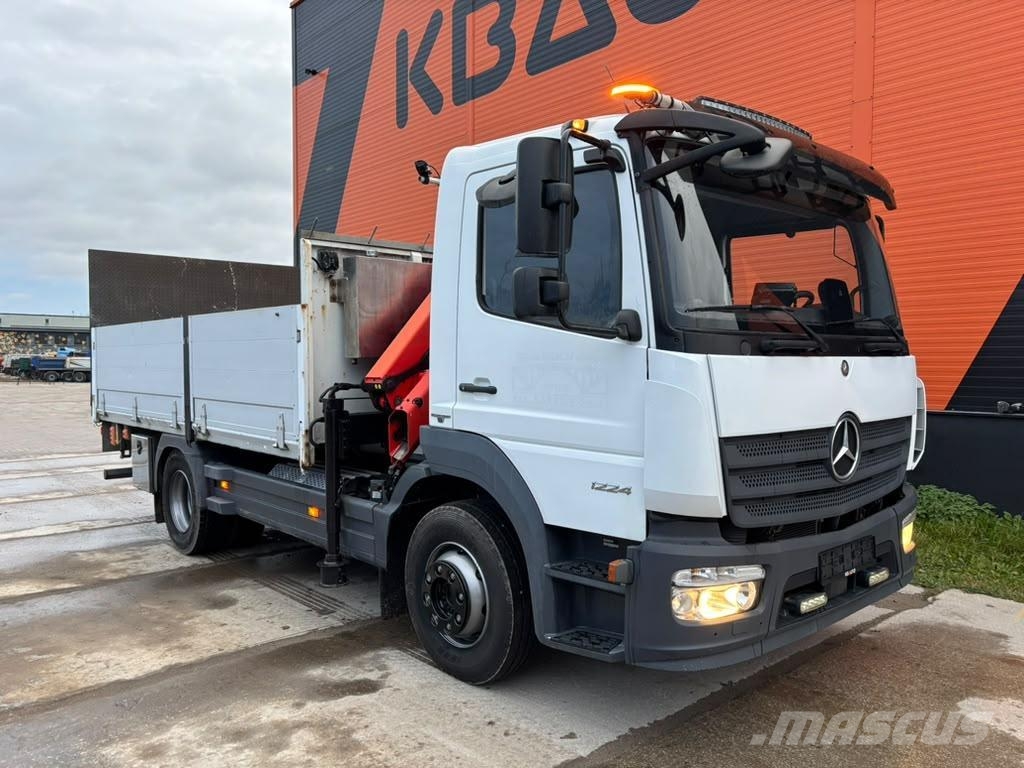 Mercedes-Benz Atego 1224 4x2 PK 7.501 / PLATFORM L=4525 mm Kraanaga veokid