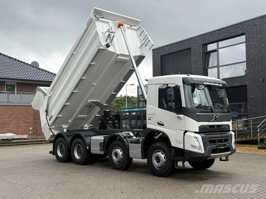 Volvo FMX 500 Volvo FMX13 500 8X4 Euro 6e L13 EuromixMTP Bañeras basculantes usadas