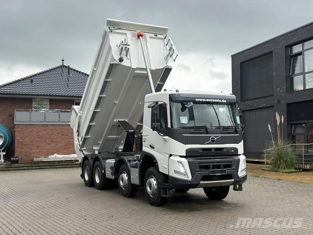 Volvo FMX 500 Volvo FMX13 500 8X4 Euro 6e L13 EuromixMTP Savivarčių priekabų vilkikai
