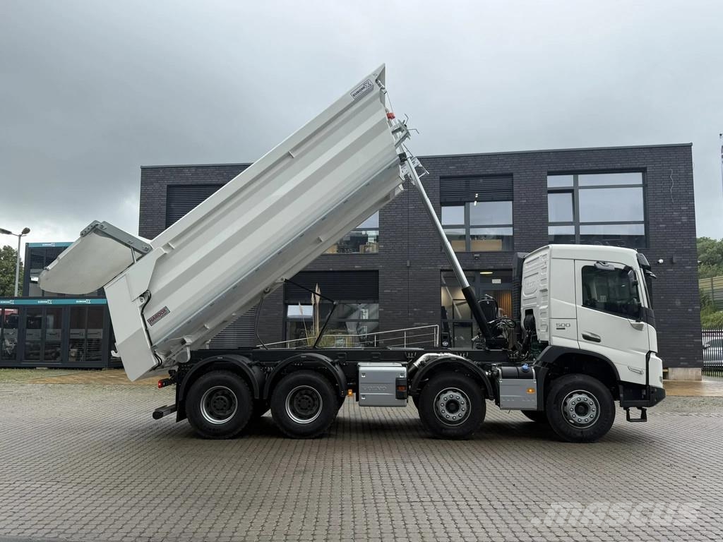 Volvo FMX 500 Volvo FMX13 500 8X4 Euro 6e L13 EuromixMTP Savivarčių priekabų vilkikai