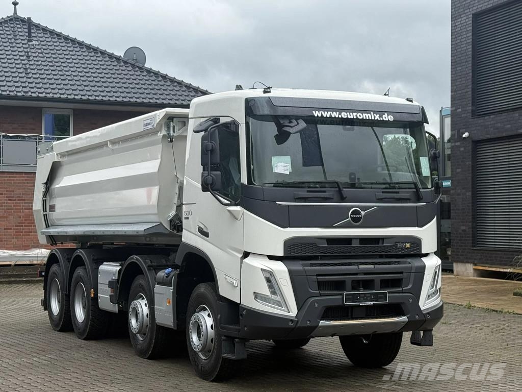 Volvo FMX 500 Volvo FMX13 500 8X4 Euro 6e L13 EuromixMTP Savivarčių priekabų vilkikai