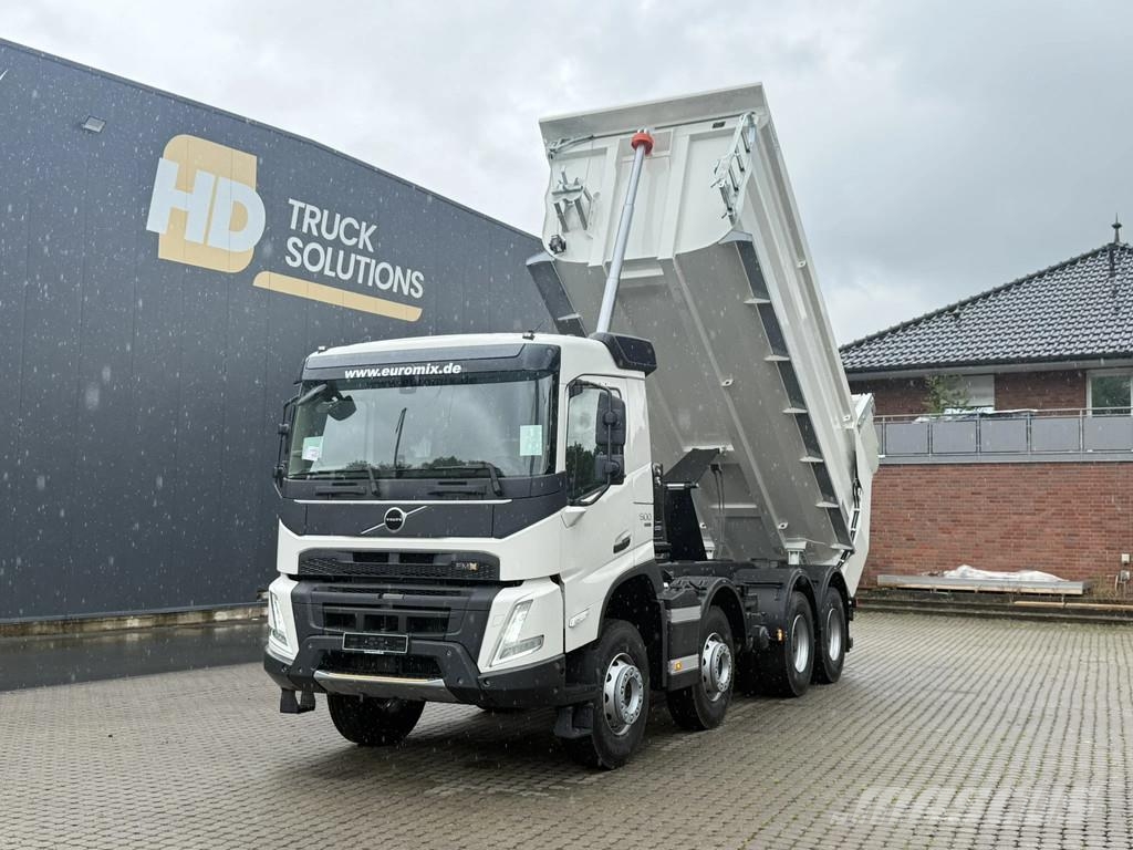 Volvo FMX 500 Volvo FMX13 500 8X4 Euro 6e L13 EuromixMTP Savivarčių priekabų vilkikai