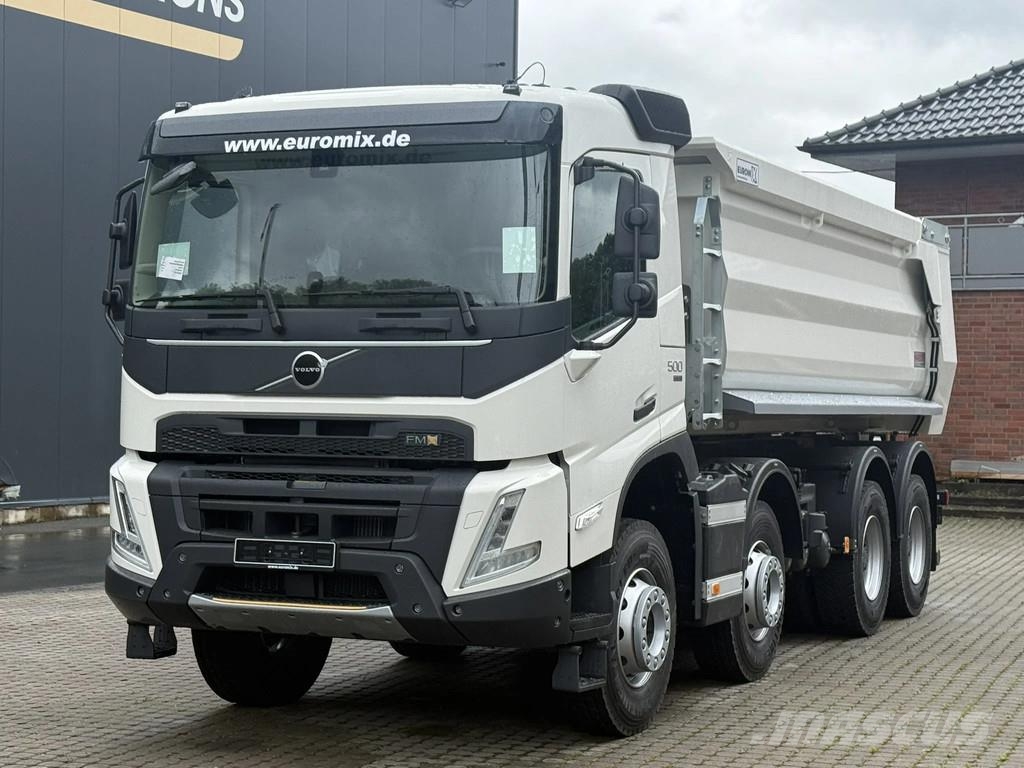 Volvo FMX 500 Volvo FMX13 500 8X4 Euro 6e L13 EuromixMTP Savivarčių priekabų vilkikai