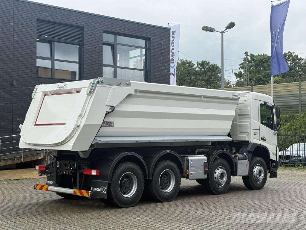 Volvo FMX 500 Volvo FMX13 500 8X4 Euro 6e L13 EuromixMTP Savivarčių priekabų vilkikai