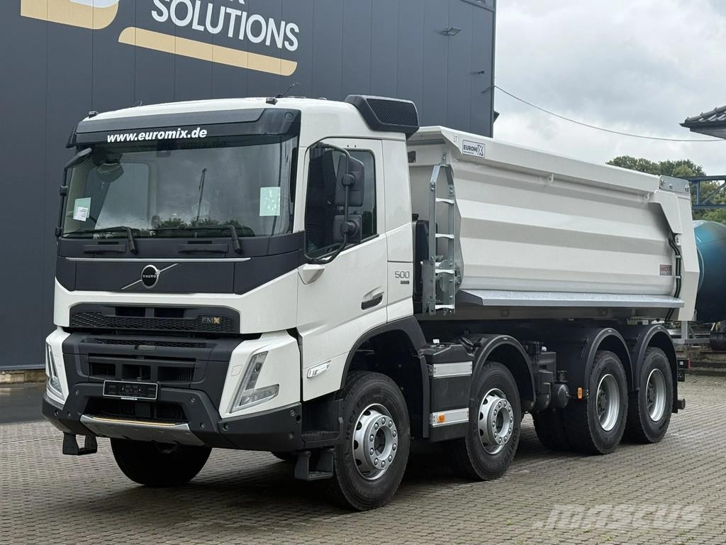 Volvo FMX 500 Volvo FMX13 500 8X4 Euro 6e L13 EuromixMTP Savivarčių priekabų vilkikai