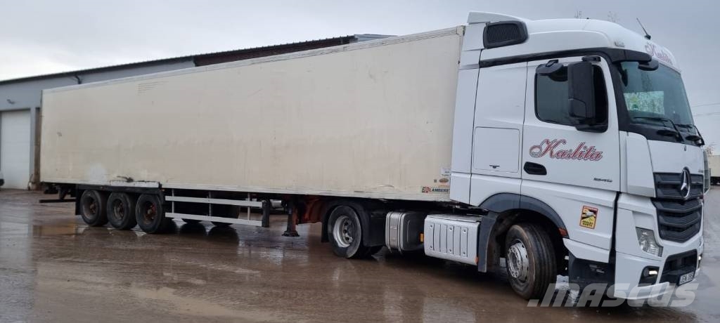 Lamberet Refrigeration Trailer Treileri ar ar temperatūras kontroli