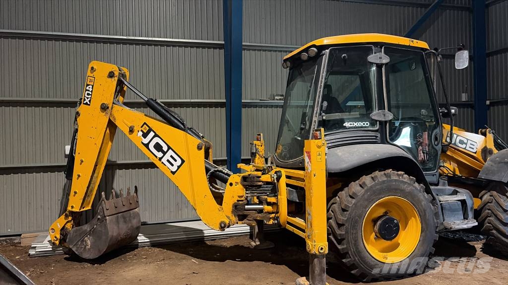 JCB 4 CX 14 لوادر ذات جرافات عكسية