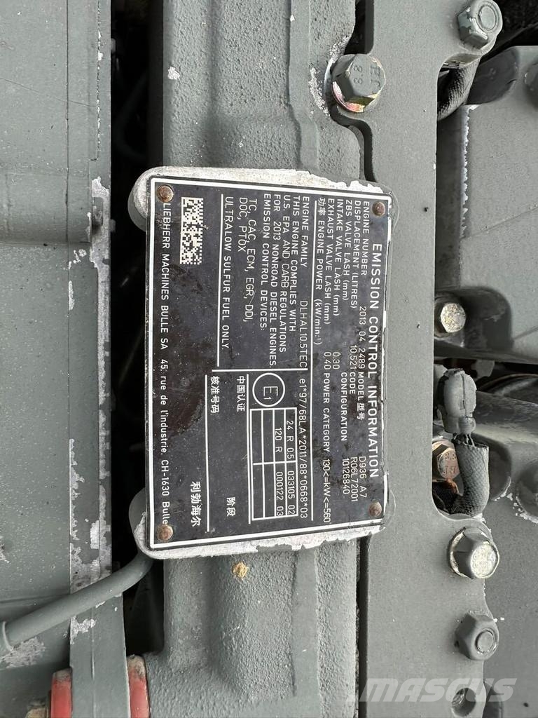 Liebherr R 950 SME / AC / ZSA Pásová rýpadla