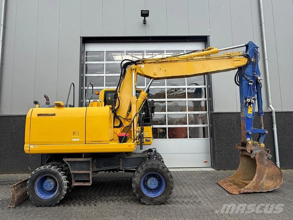 Komatsu PW160-10 حفارات بعجل