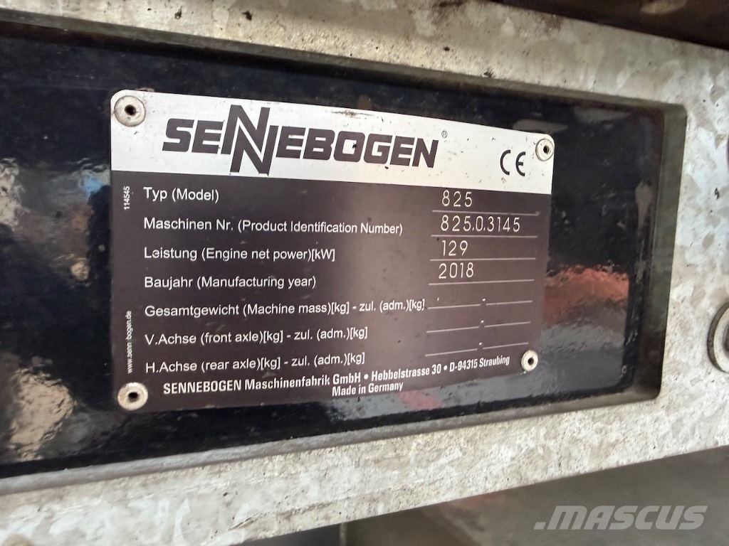 Sennebogen 825M E - 825 ME - 825 E - 825 - 830 M Waste / industry handlers
