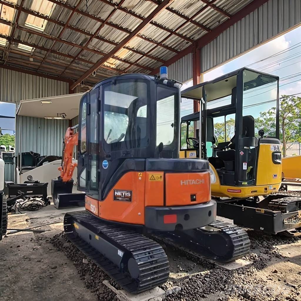 Hitachi ZX 50 U حفارات صغيرة أقل من 7 طن (حفارات صغيرة)