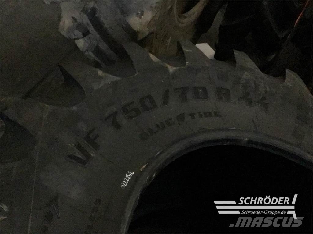 Trelleborg 750/70 R44 Gume, kolesa in platišča