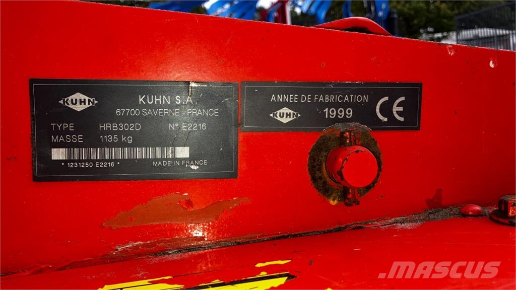 Kuhn HRB 302 Rotacijske brane in multikultivatorji