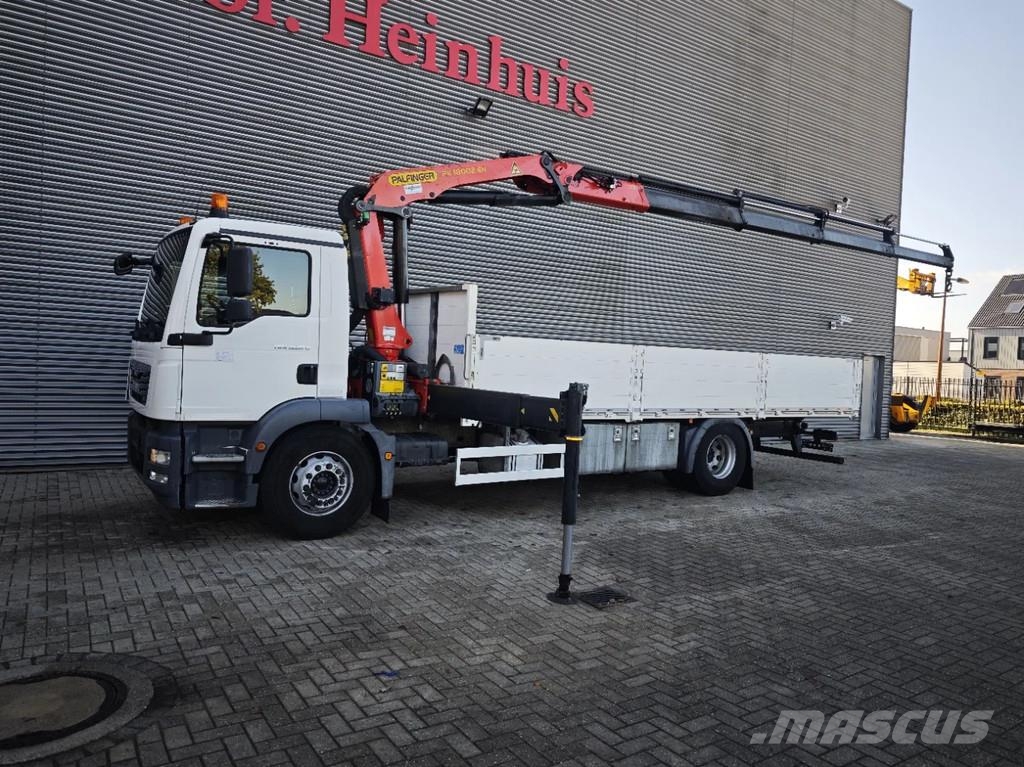 MAN TGM 18.320 4x2 Palfinger PK 18002 EH Rabljene dizalice za težak teren