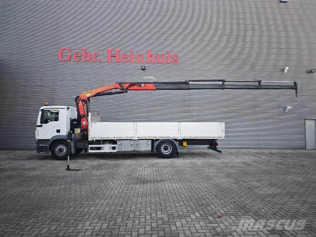 MAN TGM 18.320 4x2 Palfinger PK 18002 EH رافعات صالحة لكل أنواع الطرق