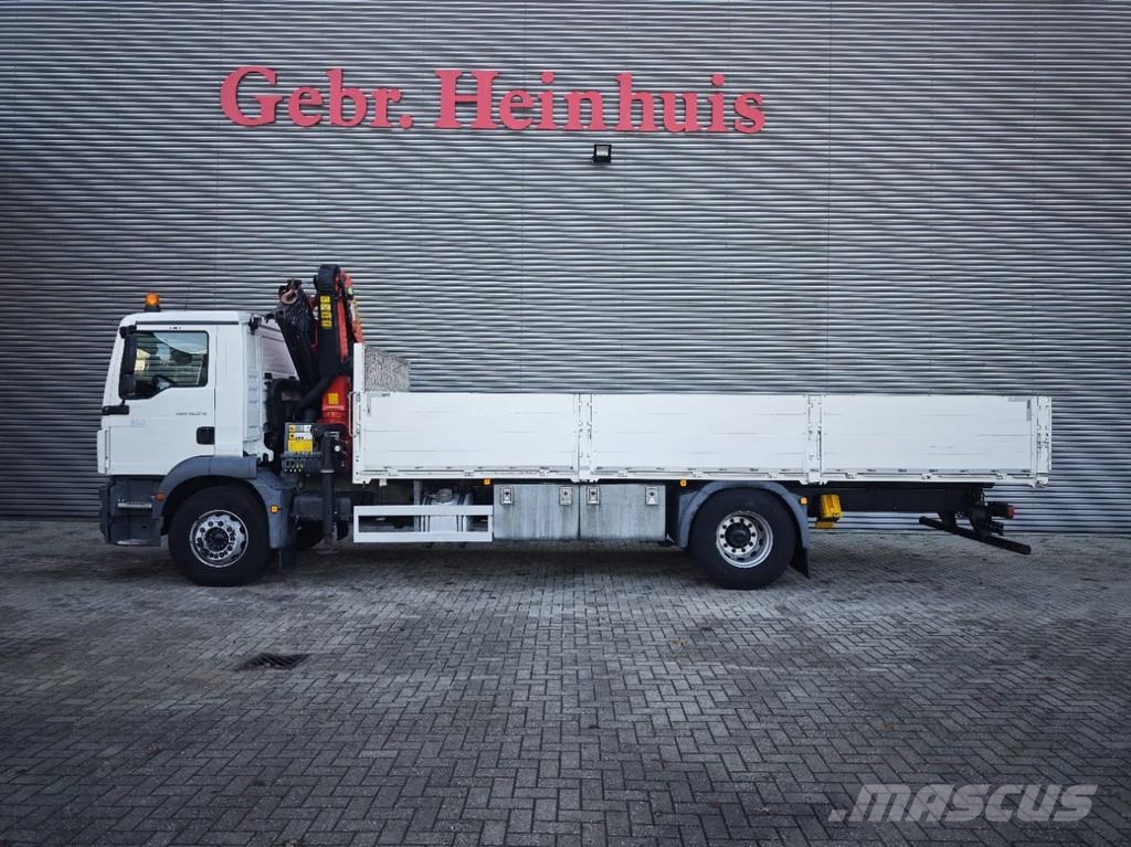 MAN TGM 18.320 4x2 Palfinger PK 18002 EH Rabljene dizalice za težak teren