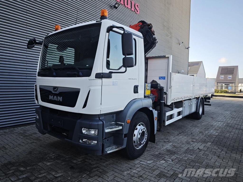 MAN TGM 18.320 4x2 Palfinger PK 18002 EH رافعات صالحة لكل أنواع الطرق