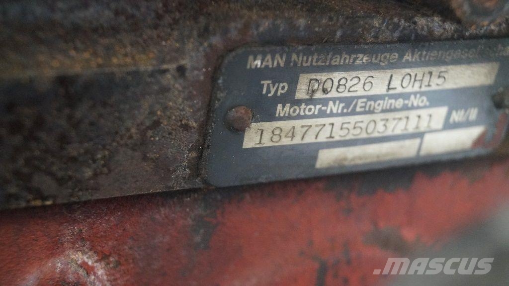 MAN D0826-LOH15 REVISION CUSTOMER Κινητήρες