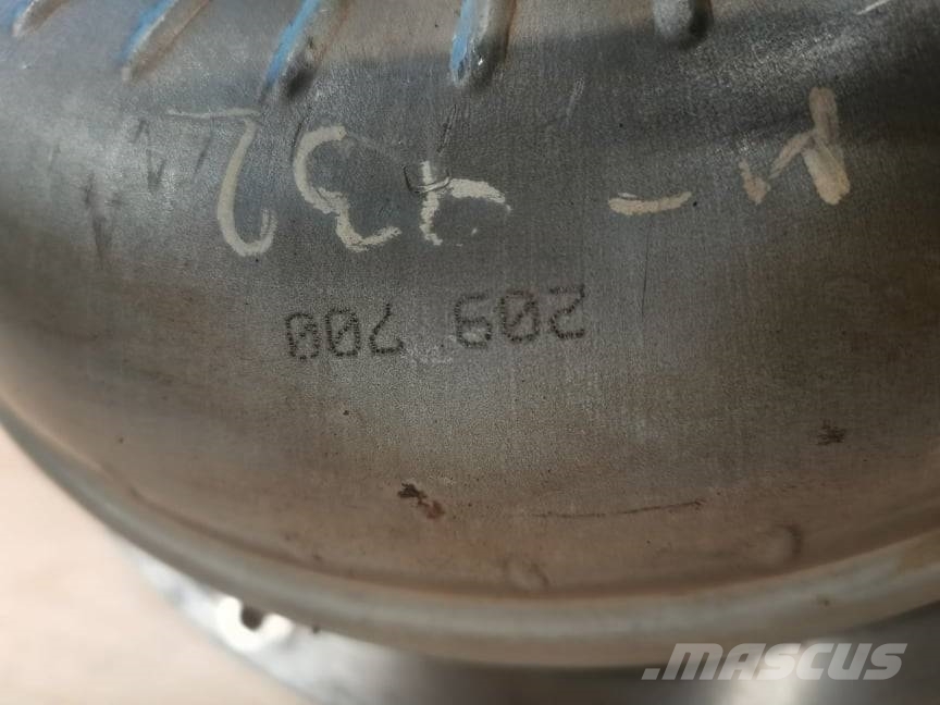 Manitou MT 1637 hydrokinetic clutch Prevodovka
