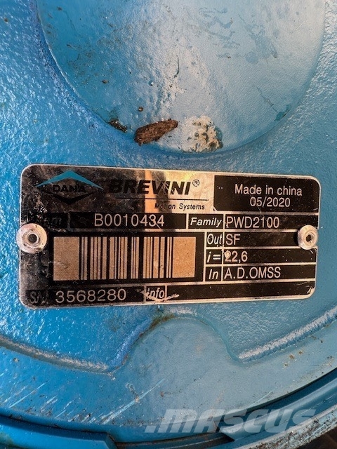 Brevi PWD 2100 PLANETARY GEARS Transmisiones