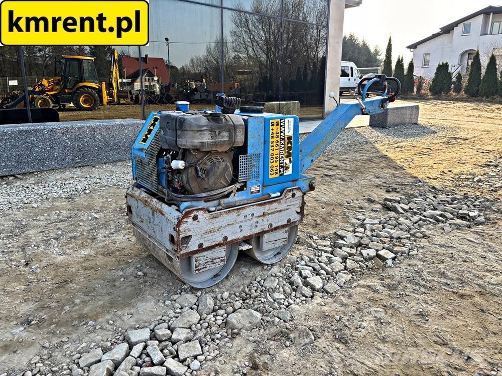Weber MT DVH 655 E WALEC 2007r. | BOMAG BW 65 H WACKER N Ikerdobos hengerek