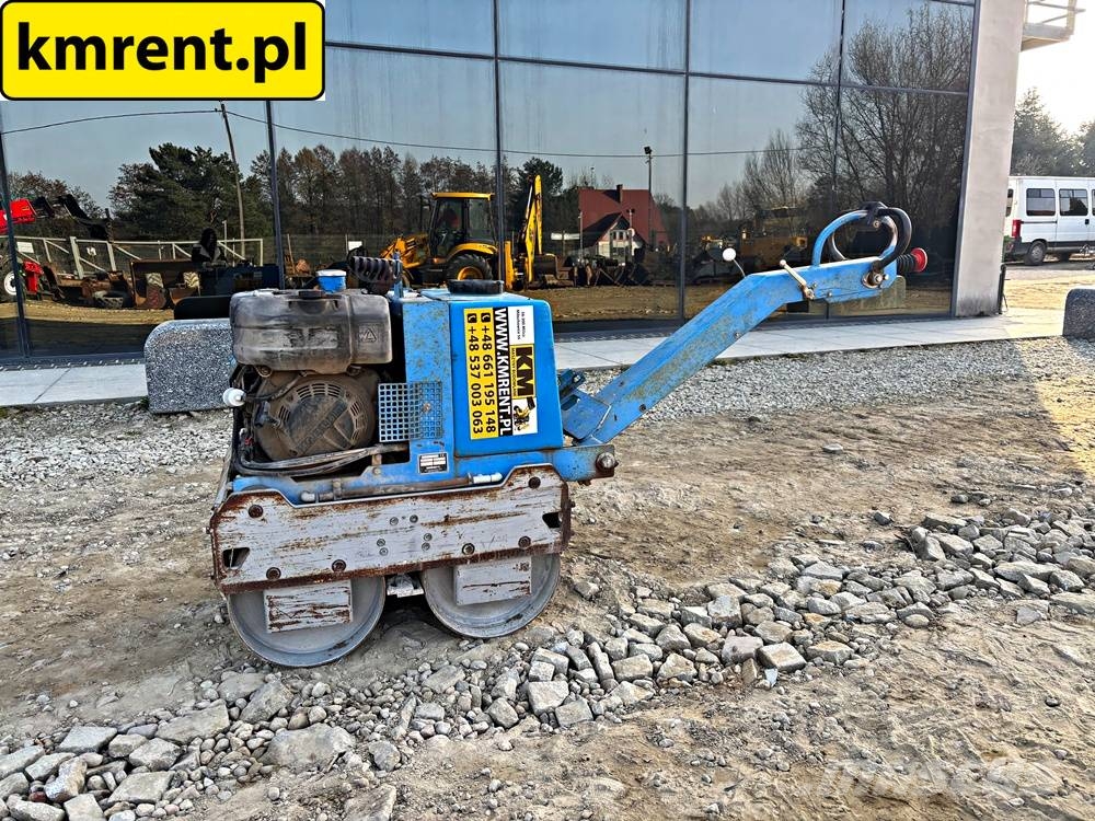 Weber MT DVH 655 E WALEC 2007r. | BOMAG BW 65 H WACKER N Ikerdobos hengerek