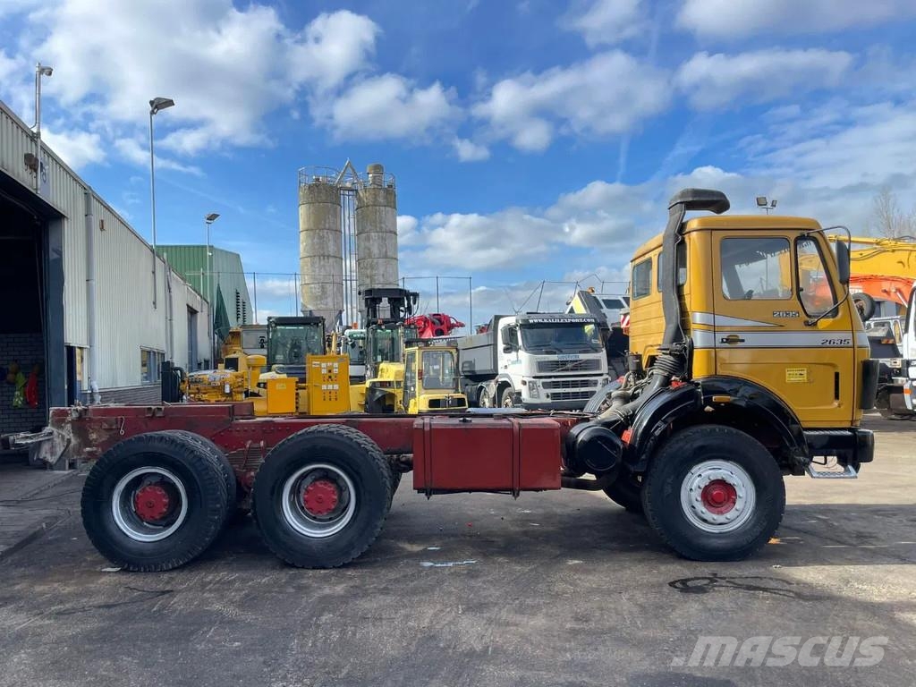 Mercedes-Benz SK 2635 V8 Heavy Duty Chassis 6x4 V8 Big Axle's 13 Camiones chasis