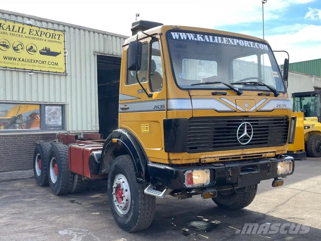 Mercedes-Benz SK 2635 V8 Heavy Duty Chassis 6x4 V8 Big Axle's 13 Camiones chasis