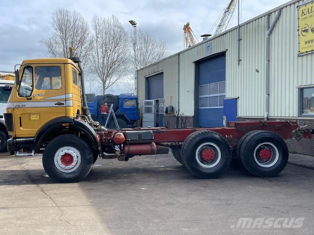 Mercedes-Benz SK 2635 V8 Heavy Duty Chassis 6x4 V8 Big Axle's 13 Camiones chasis