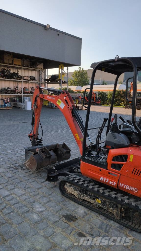 Kubota Kurzheckbagger U 17-3 alpha HI Hybrid Bagri goseničarji