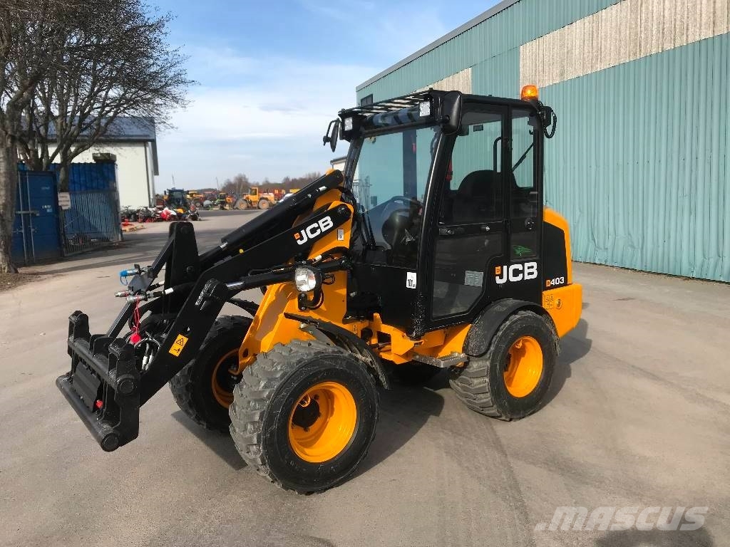 JCB 403 PLUS STEG V 30km/h, hytt, omg.lev! Tekerlekli yükleyiciler