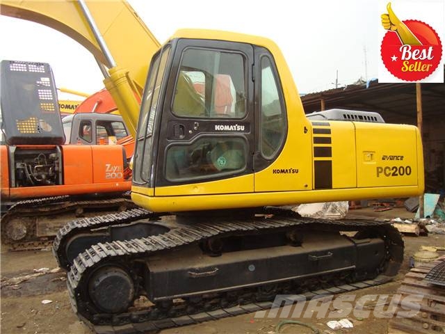Komatsu PC 200 大型油圧ショベル12t以上（パワーショベル・ユンボ）
