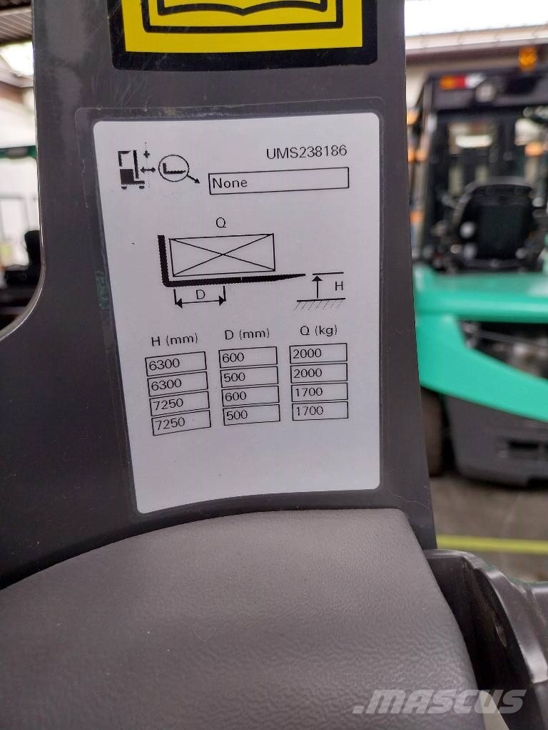 UniCarriers UMS200DTFVXF725 Reach truck