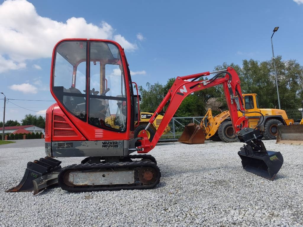 Wacker Neuson ET 16 YANMAR SV 16 17 TAKEUCHI TB 016 Mini excavators < 7t