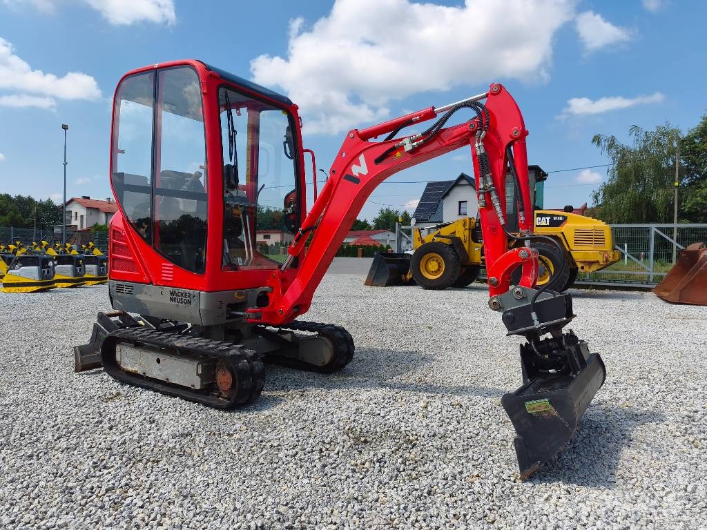 Wacker Neuson ET 16 YANMAR SV 16 17 TAKEUCHI TB 016 Mini excavators < 7t