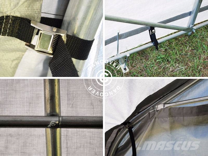 Dancover Portable Garage PRO 3,77x7,3x3,18m Telthal Komunālā tehnika- Citi