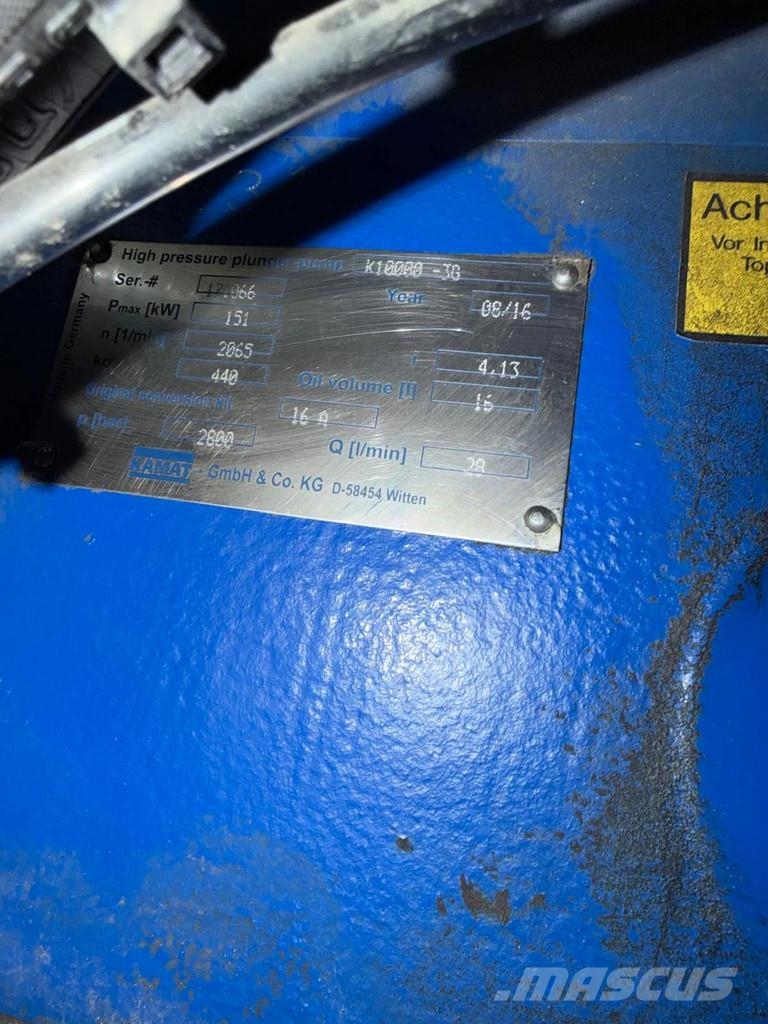 Dynajet Industriële Hogedrukreiniger | DYNAJET UHP 220T | 고압 세척기