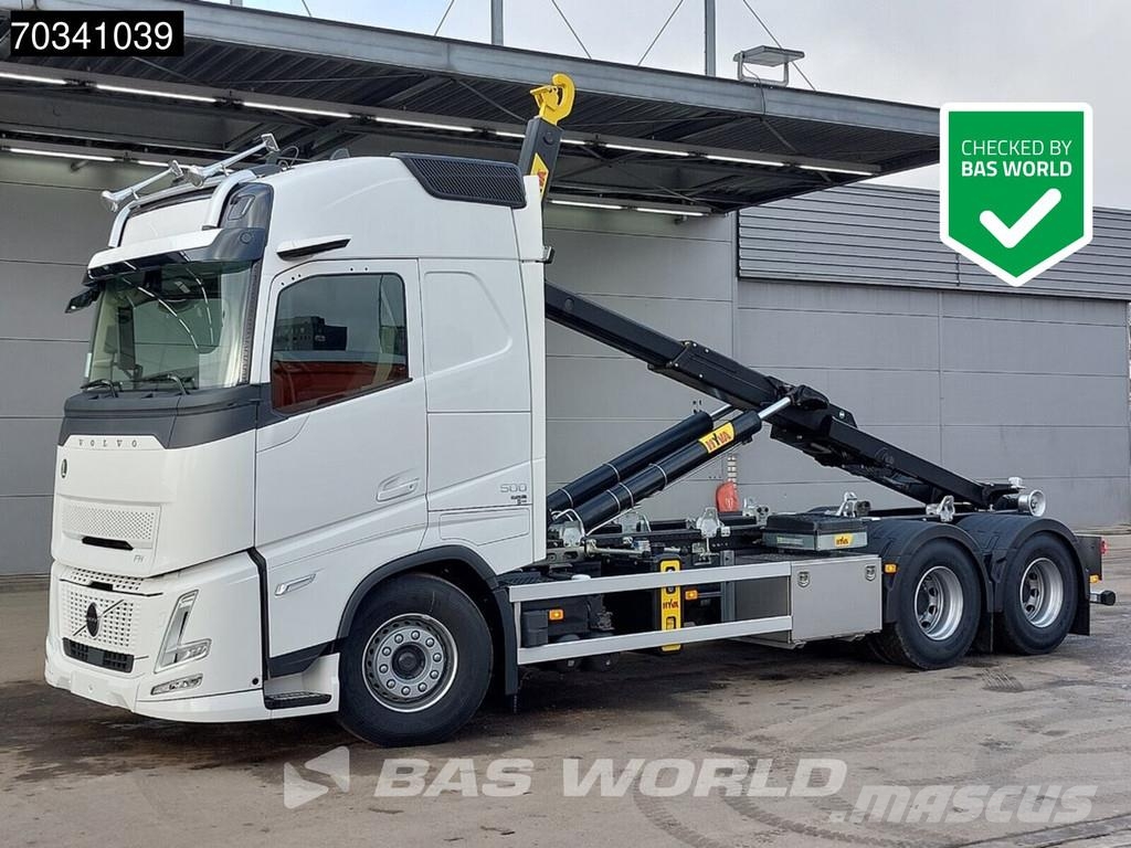 Volvo FH 500 6X2 COMING SOON! Aero HYVA 26-60S Full air Vrachtwagen met containersysteem