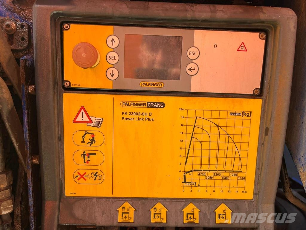Volvo FH 540 8x4*4 PK 23002-SH / PLATFORM L= 6330 mm / R شاحنات الرافعات