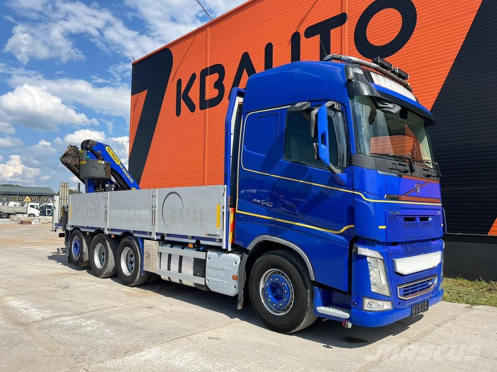 Volvo FH 540 8x4*4 PK 23002-SH / PLATFORM L= 6330 mm / R Autožeriavy, hydraulické ruky