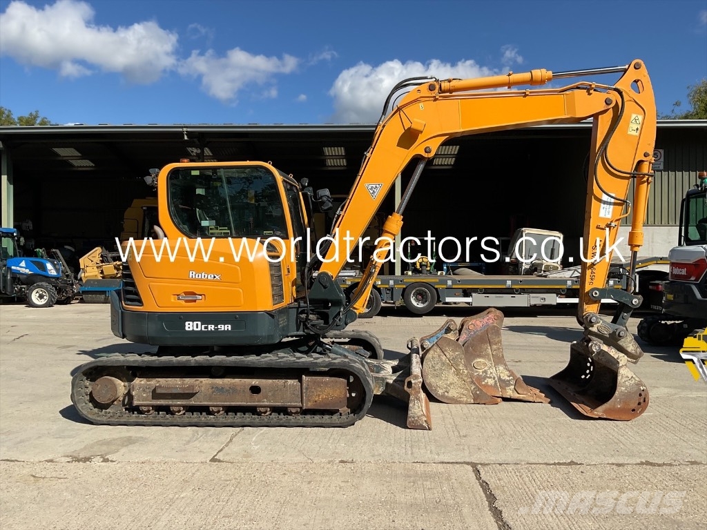 Hyundai Robex 80 CR-9 Mini excavators 7t - 12t